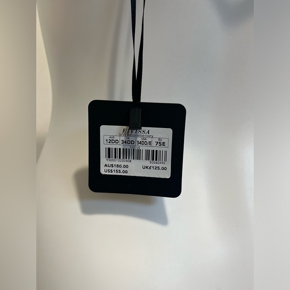 Honey Birdette “Eivissa” underwire bikini top sz 34DD / 34E - Picture 2 of 5